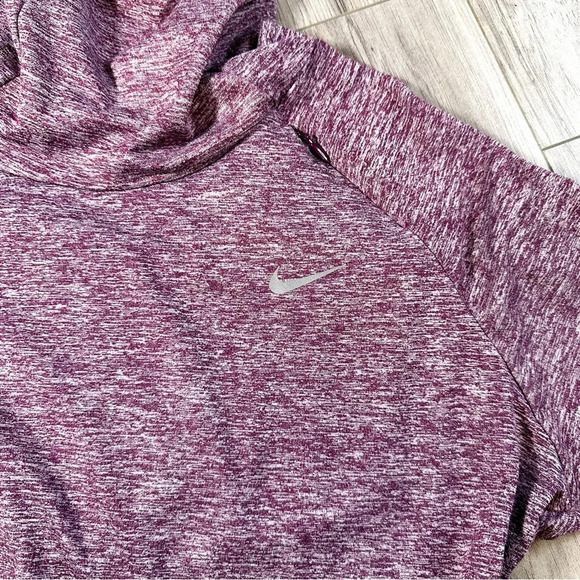 Nike DriFit Pullover Lightweight Athletic Hoodie Top - Picture 4 of 5